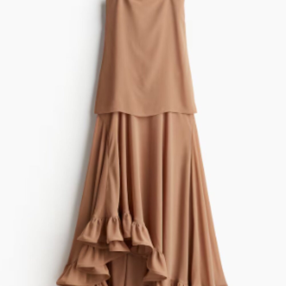 Voluminous Bandeau Dress